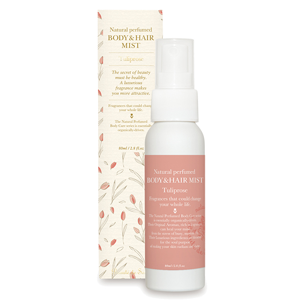 ボディ&ヘアミスト / 本体 / 80mL / チューリップローズ ボディ&ヘアミスト / 本体 / 80mL / チューリップローズ