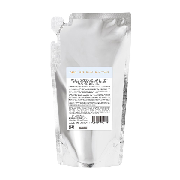 リフレッシング スキン トナー / 200mL / 詰替え / 無香料