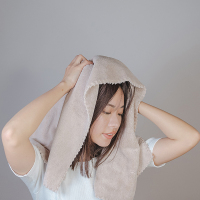 ヘアドライタオル ピンク / CICIBELLA(その他ヘア・ヘアケアグッズ