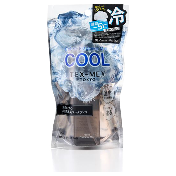 ファブリックフレグランスミストCOOL / 60mL / 01シトラスマリン