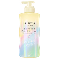 エッセンシャルプレミアム うるおいバリアコンディショナー スパークルモイスト / ポンプ / 430ml / ホワイトピーチ&ムスクの香り