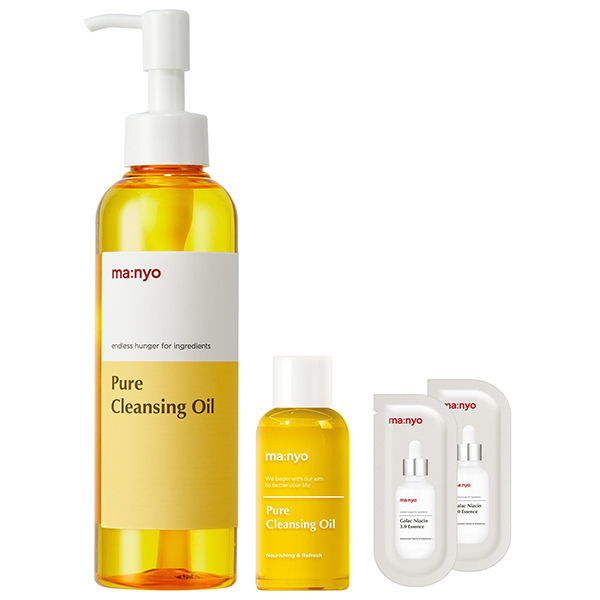 ピュアローション　クレンジングオイル　２本セット 魔女工場 （ma：nyo） ピュアクレンジングオイル 200ml x 2
