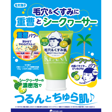 【入荷次第販売開始】沖縄シークヮーサーの重曹泡洗顔 04