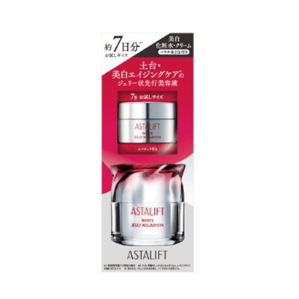ホワイトジェリーアクアリスタ トライアルキット / 7g、1mL、0.5g / 本体 / グリーンフローラルの香り