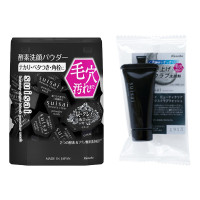 ビューティクリアブラックパウダーウォッシュ セット / 12.8g、7g