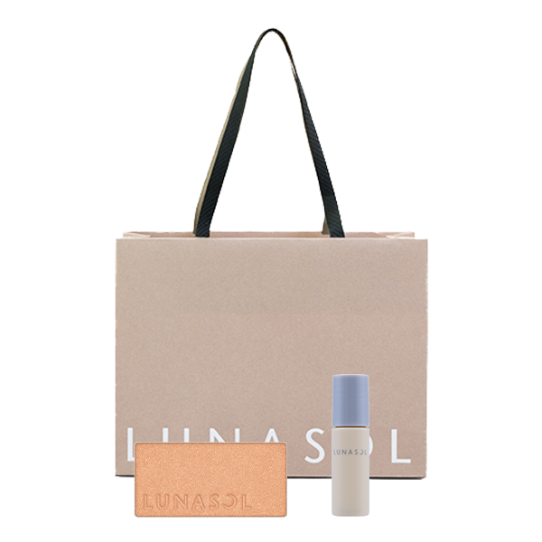 【数量限定】カラーリングシアーチークス(グロウ)セット / 04 Misty Veil / 4.5g、3mL、1個 / レフィル