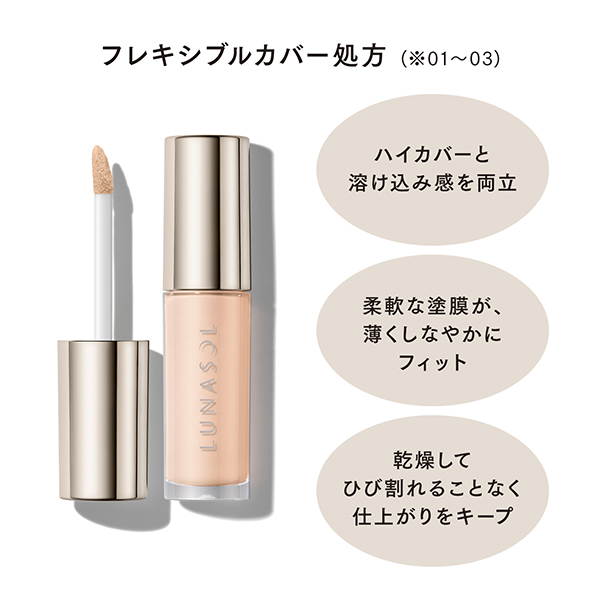 シームレスコレクティングリクイド / ルナソル(リキッドコンシーラー