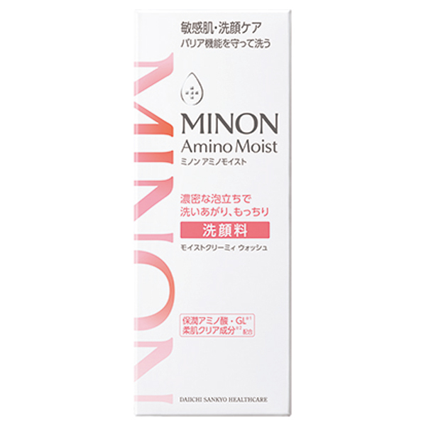 洗顔料 umimin アミノモイスト モイストクリーミィ ウォッシュ / ミノン(洗顔フォーム