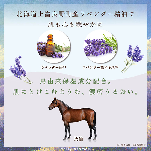 北海道ラベンダーボディコロン / デイリーアロマ(フレグランスミスト