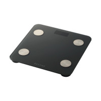 Bluetooth(R) 通信機能搭載 体組成計 / ブラック / 幅約280mm×奥行約280mm×高さ約25mm