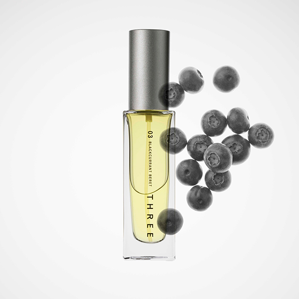 香水(ユニセックス) THREE 03 BLACKCURRANT BERET 30ml エッセンシャルセンツ R / THREE(香水, 香水・ヘアフレグランス