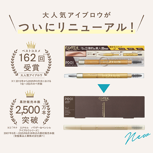 ザ プライムアイブロウ / エクセル(その他アイブロウ・眉マスカラ