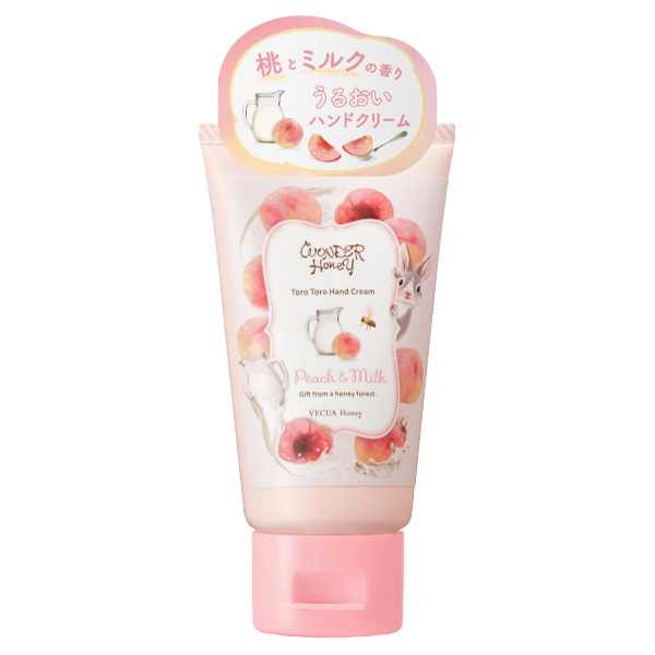 とろとろハンドクリーム / 50g / ピーチ&ミルク