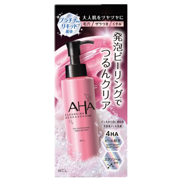 EXO ピールメンテナンスバブルジェルウォッシュ / 120ml