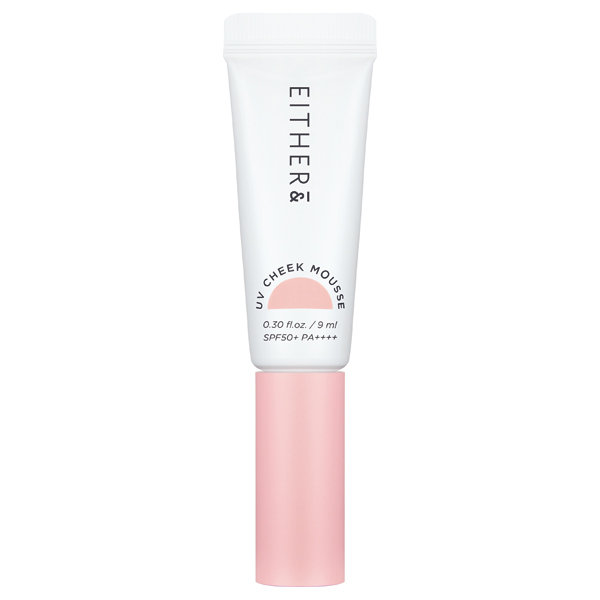 リキッドチーク　ベース下地　フェイスパウダー UV CHEEK MOUSSE / EITHER＆(リキッドチーク, メイクアップ)の通販
