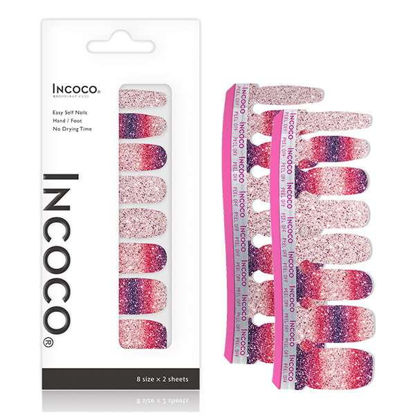 【限定品】インココ貼るマニュキュアシート / ラバ ランプ / 8サイズ×2シート 【限定品】インココ貼るマニュキュアシート / ラバ ランプ / 8サイズ×2シート