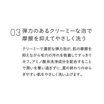 R&Pモイスチャライジングフォーミングフェイスウォッシュ 04