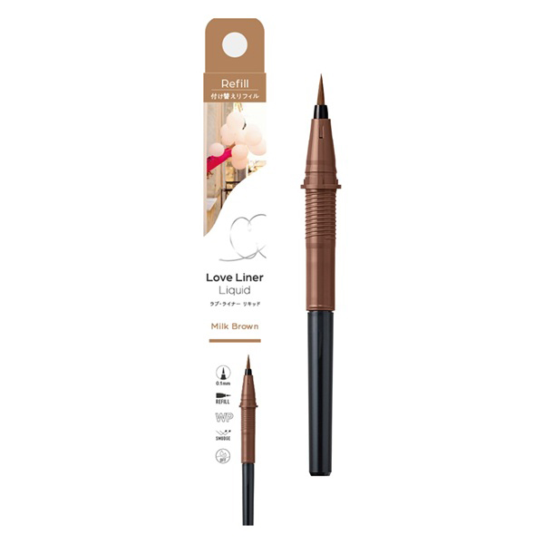 ラブ・ライナー リキッドアイライナーR5 / リフィル / ミルクブラウン / 0.55ml ラブ・ライナー リキッドアイライナーR5 / リフィル / ミルクブラウン / 0.55ml