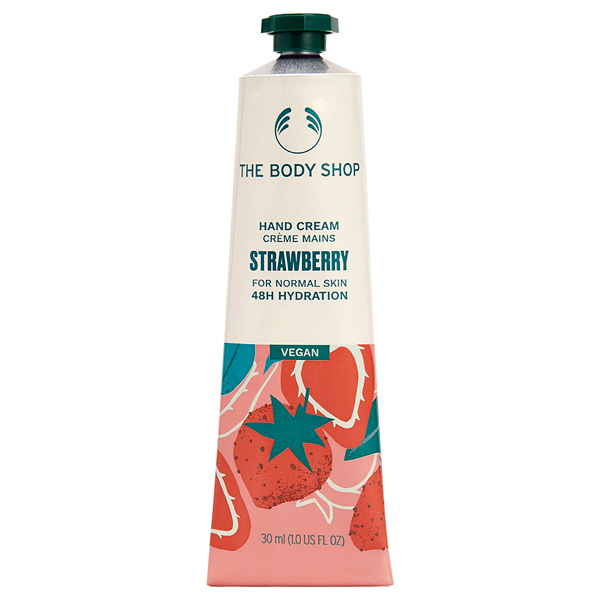 ザボディショップ　ストロベリー　ポーチ　ハンド　クリーム　ボディ　ソープ 数量限定】ポーチギフト ST / THE BODY SHOP(ボディケアキット
