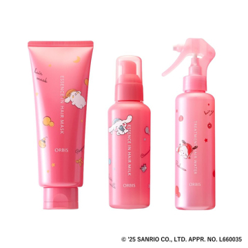 【200円引き】ヘアケア3点セット サンリオキャラクターズコラボ