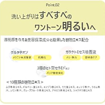 スキンリファイニングフォーミングウォッシュ 03