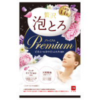 贅沢泡とろ プレミアム 入浴料 / 40g / ピオニー&ホワイトムスクの香り