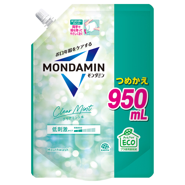 モンダミン クリアミント / 詰め替え / 950ml モンダミン クリアミント / 詰め替え / 950ml