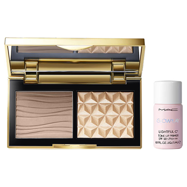 スカルプト&グロウ デュオ ハイライト&コントアー パレット セット / 3.5g、5mL