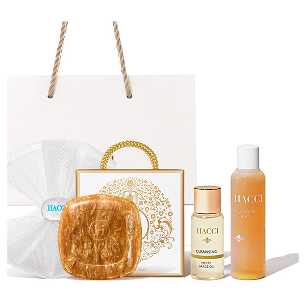 HACCI BEAUTY DAYセット / 80g、10mL、35mL、1個 / 本体 / はちみつ&ハニーレモン