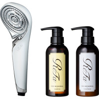 リファ ファインバブルS×イオンケアシャンプーセット / 300ml、290g、約86×232×110mm(約250g)