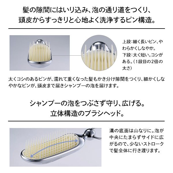 リファ シャンプーブラシミルクセット / 169mm×54mm×56mm、10mL×3、10g×3 1