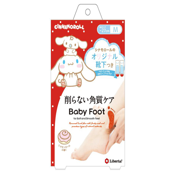 イージーパック 60分 / Mサイズ(35ml×2)、1足 / シナモロール / シナモンロールの香り