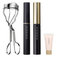 3D アイラッシュ マスカラ ウォータープルーフ&アイラッシュ カーラー キット(ザ プライマー ミニサイズ付き) / ブラック / 4.6g、4.2g、1個、4g