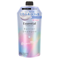 プレミアム うるおいバリアシャンプー グロウ&モイスト / つめかえ用 / 340ml / ときめく ホワイトピーチ&ムスクの香り