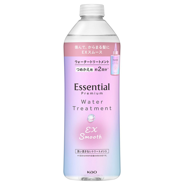 プレミアム ウォータートリートメント EXスムース / 340ml / つめかえ用 / ときめく ホワイトピーチ&ムスクの香り