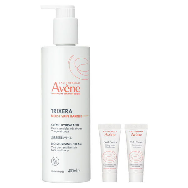 トリクセラ モイストスキンバリア クリーム(ラージ)キット / 400ml、10g×2