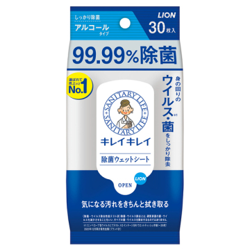 99.99%除菌ウェットシート アルコールタイプ