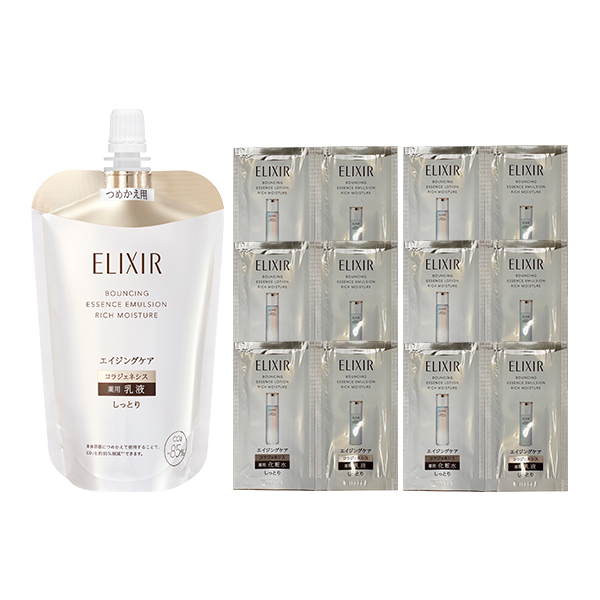 エイジングケアの乳液(しっとりタイプ レフィル) 限定セット