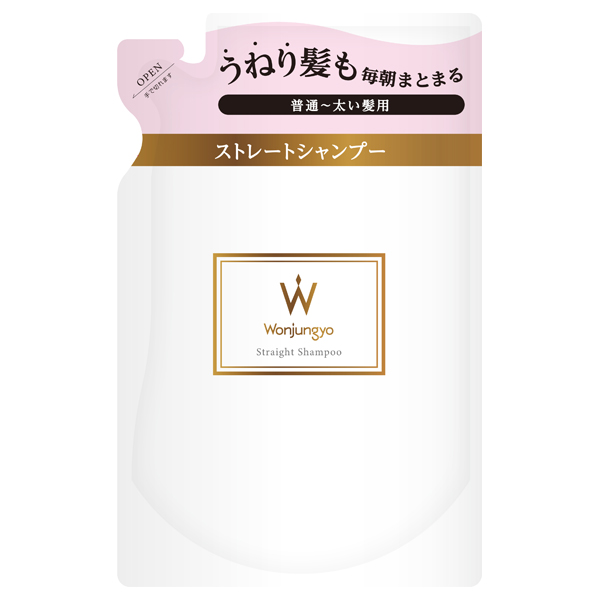 ストレートシャンプー 普通～太い髪用 / 330mL / つめかえ用