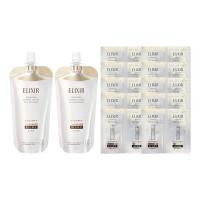 エイジングケアの化粧水(しっとりタイプ レフィル)2本 限定セット / 150ml×2本、10包、10包 / アクアフローラルの香り