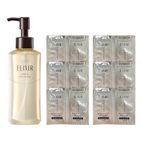 温感メイク落とし 限定セット / 180ml、6包、6包 / ハーバルグリーンアロマの香り