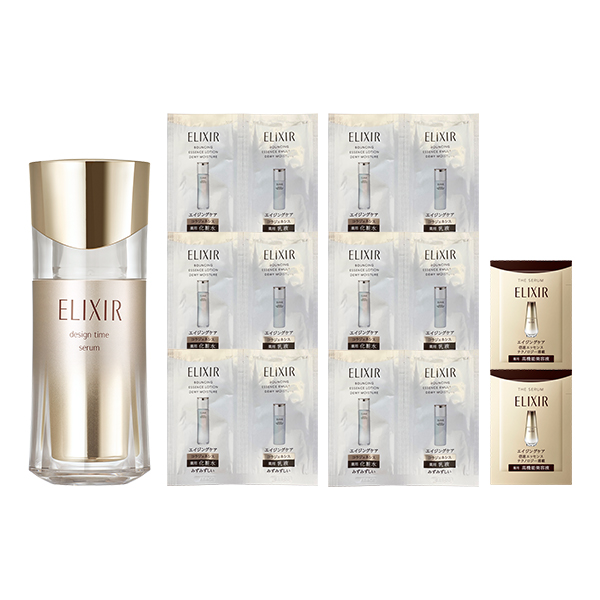 デザインタイム美容液 限定セット / 40ml、6包、6包、0.4ml×2 / アクアフローラルの香り