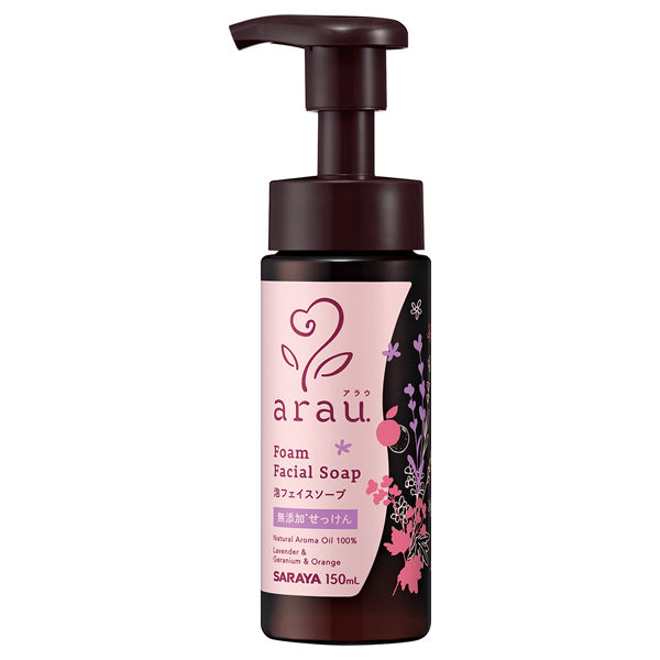 泡フェイスソープ / 150ml / 本体 / ラベンダー&ゼラニウム&オレンジ&ライム / 毛穴汚れすっきり、さっとすすげて、つっぱらない
