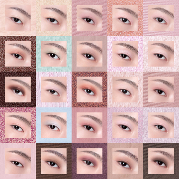 【1,950ポイントバック】【数量限定】3CE XL アイシャドウパレット&アイスイッチミニ(1.5g)キット 04