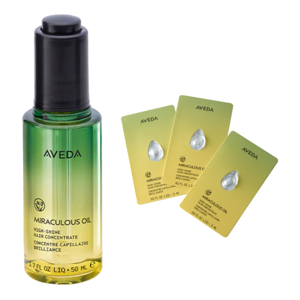 【1,710ポイントバック】【数量限定】コンセントレイト シャイン オイル セット / 50mL、0.5mL×3