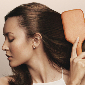 【1,380ポイントバック】【数量限定】パドルブラシ+ボタニカル リペア トリートメントマスク セット 02