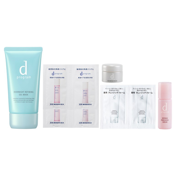 薬用ナイトジェルマスク限定セット / 60g、1.0g×2、1.5ml×2、0.7ml×2、6ml、6g