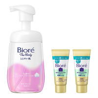 ザ ボディ ととのい肌 泡タイプ ウッディ&フローラルの香り ポンプ セット / 480ml、20g×2個