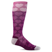 Heart Throb / SW108W330 / Violet / 中圧力、M-L 24.0-26.5cm