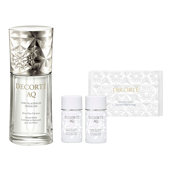 AQ 毛穴美容液オイルキット / 40mL、14mL、14mL、14枚